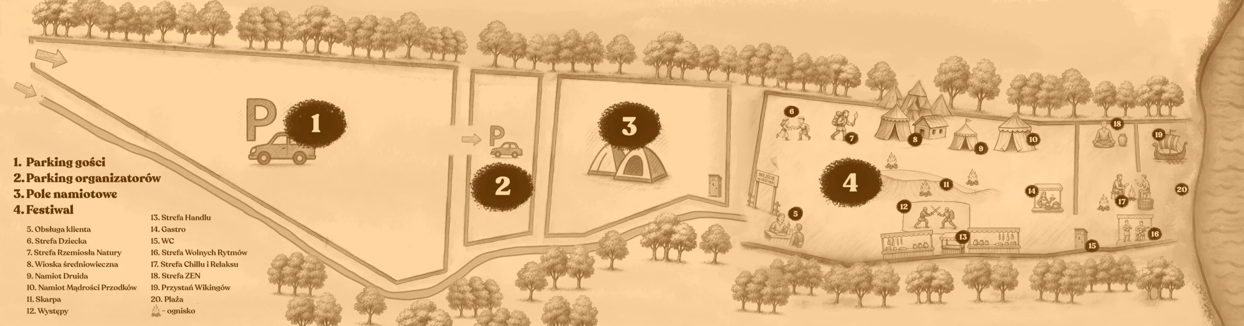 mapa festivalu slavia fest 2025